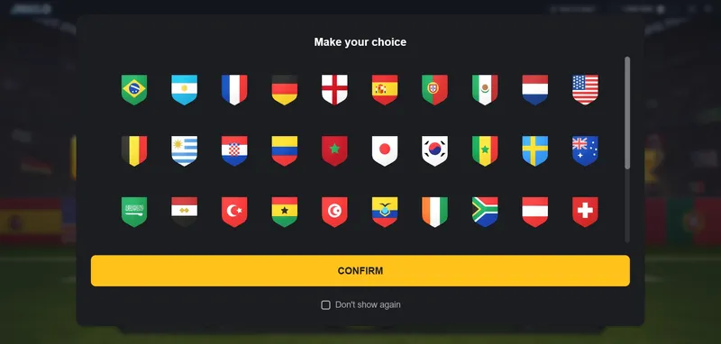 Penalty Nations Cup juego casino