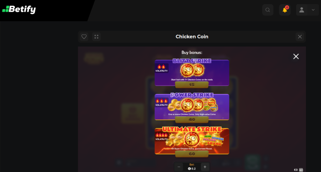 Chicken Coin juego casino