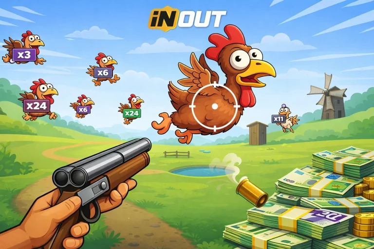 Chicken Shoot Inout Games: reseña del juego de casino y características
